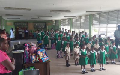 School Visit at Ignatius Byer Primary School in St Lucy