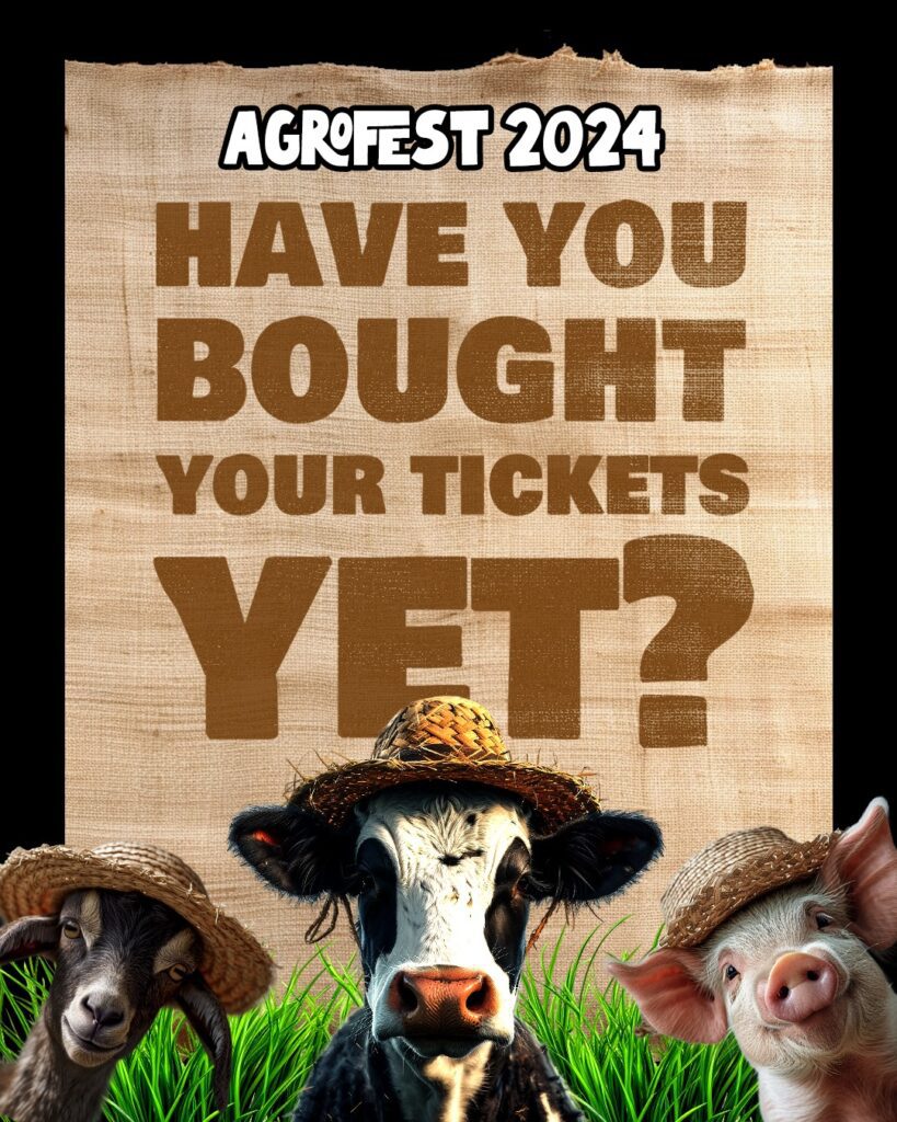 Have You Bought Your Ticket Yet Barbados Agricultural Society Agrofest 2024